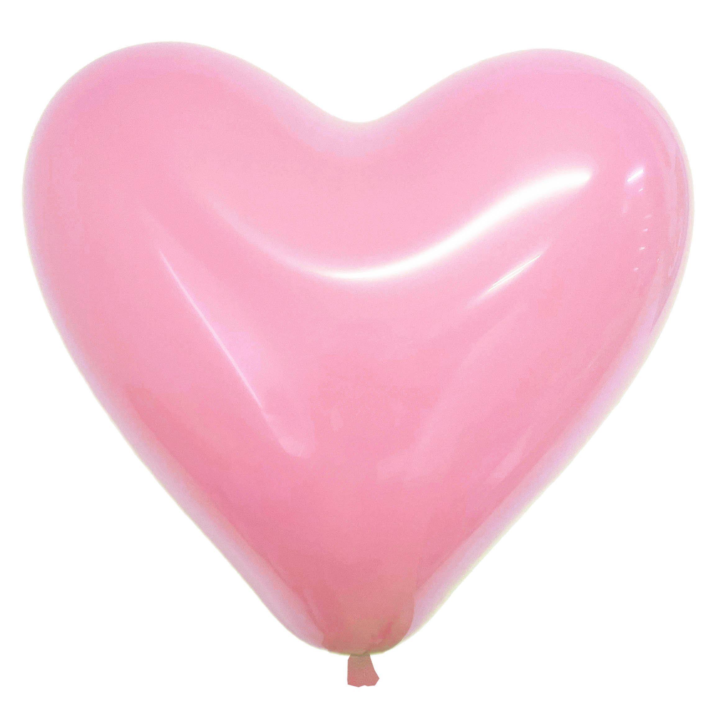 BALONY SERCA JASNY RÓŻ / 30cm / 25szt.