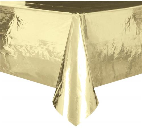 OBRUS FOLIOWY / kolor: ZŁOTY / 137x234 cm