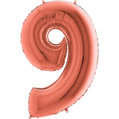 balon cyfra 9