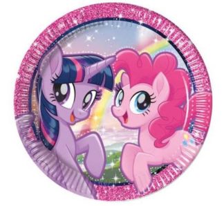 talerzyki kucyki pony