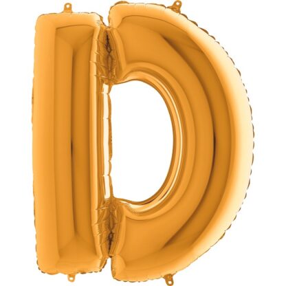 LITERA "D" / 100cm / kolor: ZŁOTY