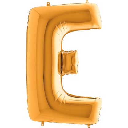 LITERA "E" / 100cm / kolor: ZŁOTY