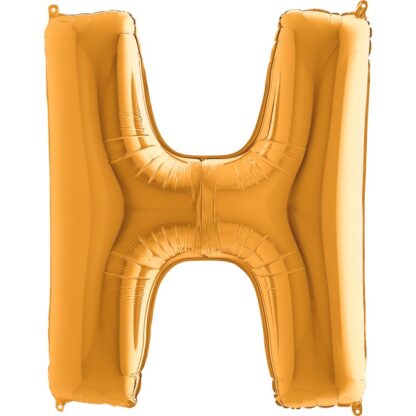 LITERA "H" / 100cm / kolor: ZŁOTY