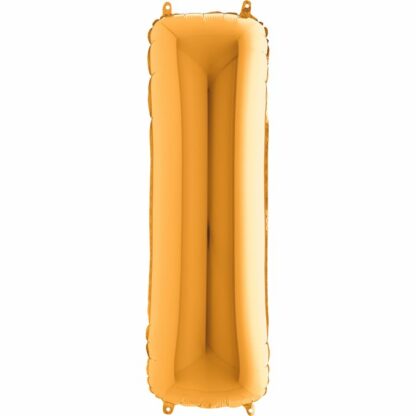 LITERA "I" / 100cm / kolor: ZŁOTY