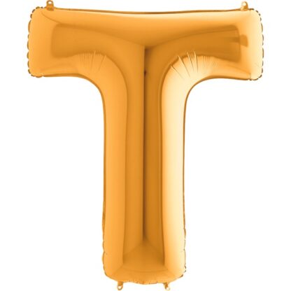 LITERA "T" / 100cm / kolor: ZŁOTY