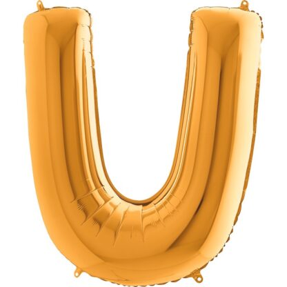 LITERA "U" / 100cm / kolor: ZŁOTY