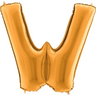 LITERA "W" / 100cm / kolor: ZŁOTY