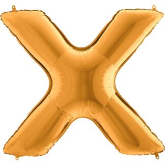 LITERA "X" / 100cm / kolor: ZŁOTY