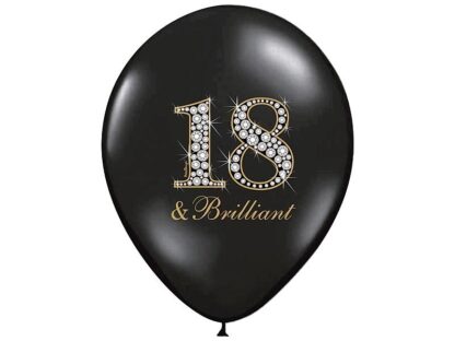 balony na 18 urodziny