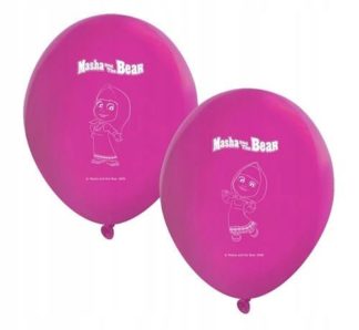 różowe balony masza