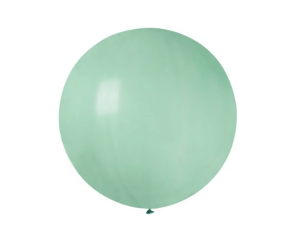 BALON KULA GIGANT / kolor: TURKUSOWY MIĘTOWY 75cm