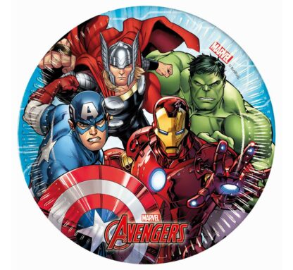 TALERZYKI MIGHTY AVENGERS / 20 cm / 8 szt