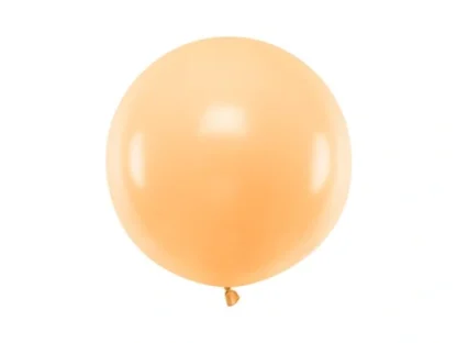 BALON KULA PASTELOVE BRZOSKWINIA 60cm