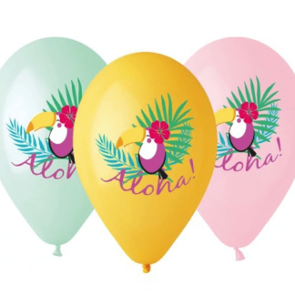 BALONY "TUKAN-ALOHA" 5szt