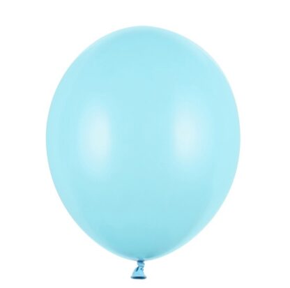 BALONY PASTELOWE / BŁĘKITNE / 10szt / 14"
