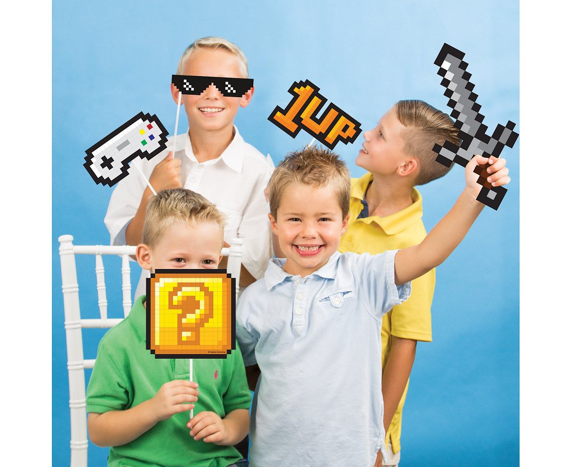 FOTOBUDKA / PIKSELE / GAMING PARTY / 10 el. - obrazek 2