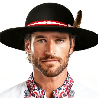 KAPELUSZ GÓRALSKI Z PIÓRKIEM / rozm.L