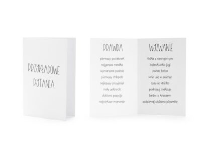 GRA NA WIECZÓR PANIEŃSKI / PRAWDA CZY  WYZWANIE - obrazek 4