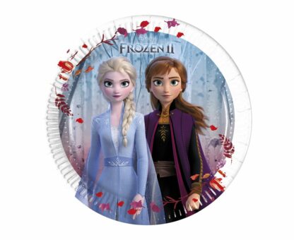 TALERZYKI FROZEN / KRAINA LODU / 20cm / 8szt