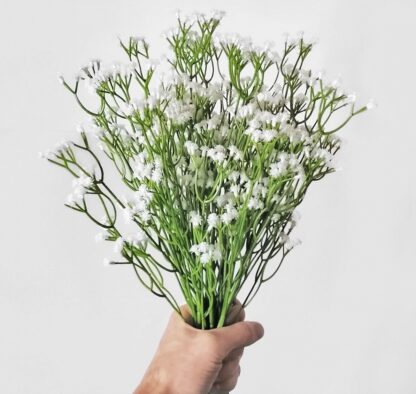 SZTUCZNE KWIATY -  GIPSÓWKA GAŁĄZKA 60cm - obrazek 3