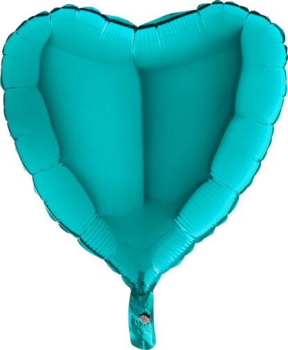 BALON SERCE / kolor: TURKUS TIFFANY / 45cm