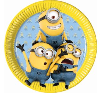 talerzyki z minionkami
