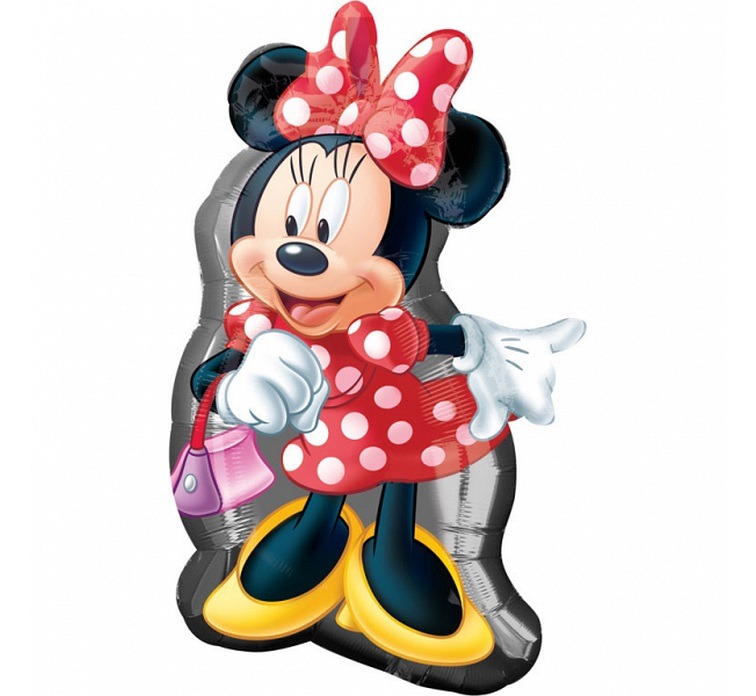 BALON FOLIOWY MYSZKA MINNIE SHAPE 24”