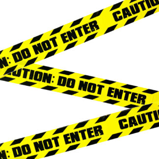 GADŻET TAŚMA OSTRZEGAWCZA DANGER / ŻÓŁTA