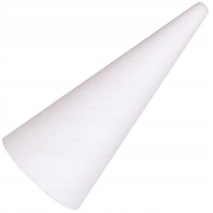 CHOINKA STOŻEK STYROPIANOWA / 38cm