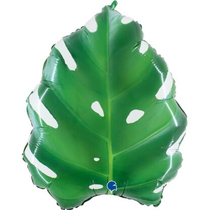 BALON FOLIOWY LIŚĆ MONSTERA / 23cale