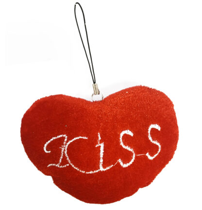 ZAWIESZKA SERCE PLUSZ / KISS