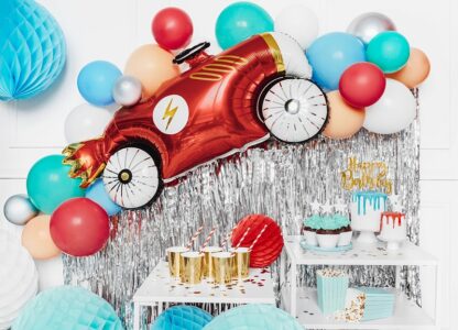 BALON FOLIOWY AUTO RETRO 93x48cm - obrazek 2