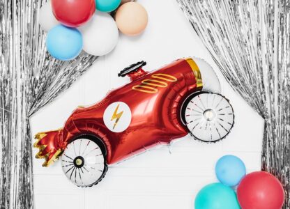 BALON FOLIOWY AUTO RETRO 93x48cm - obrazek 3