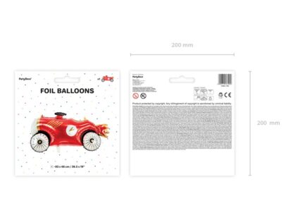 BALON FOLIOWY AUTO RETRO 93x48cm - obrazek 4