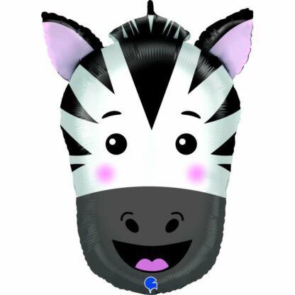 BALON FOLIOWY ZEBRA GŁOWA 29”