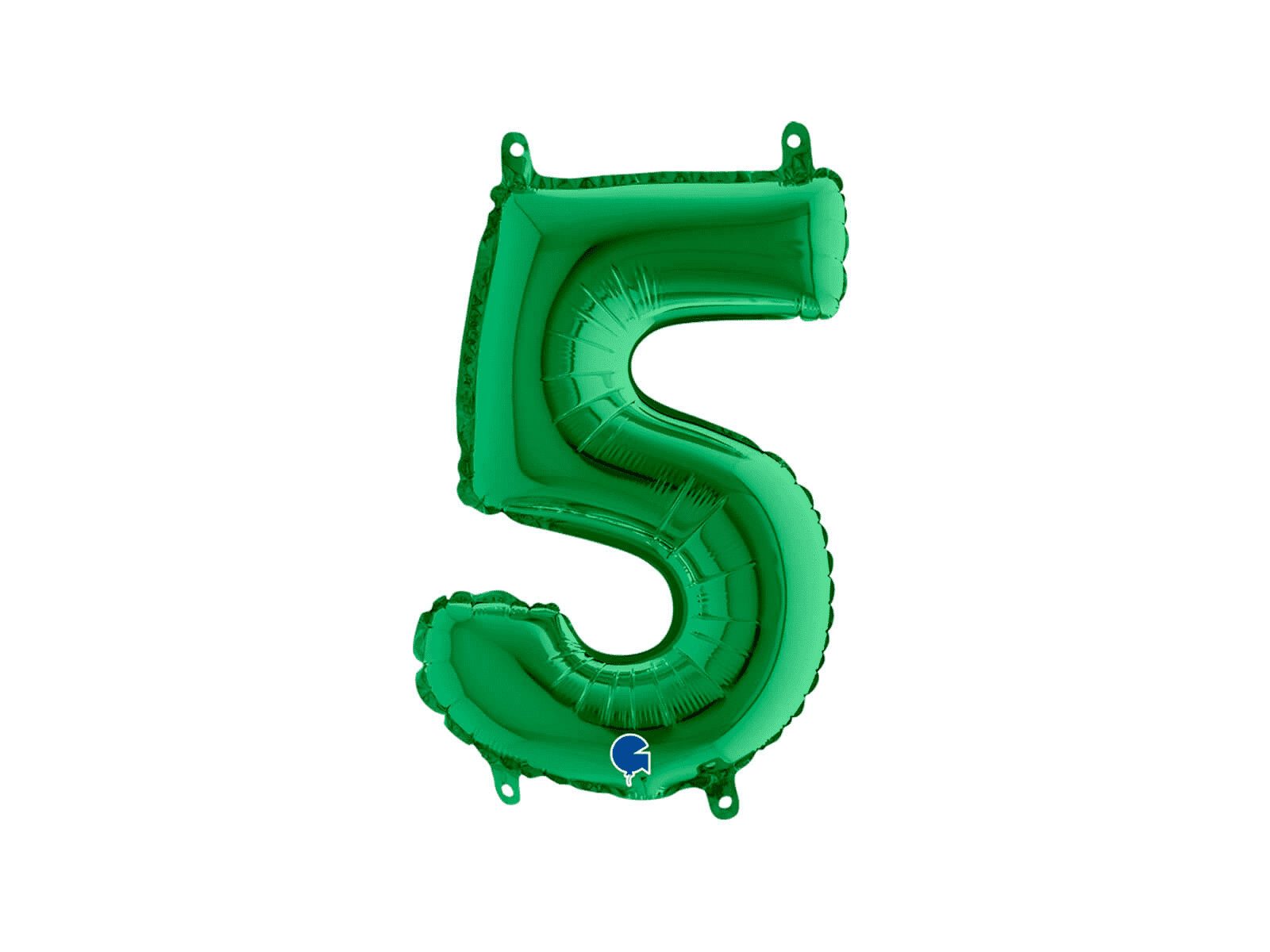balon CYFRA 5 35cm ZIELONY