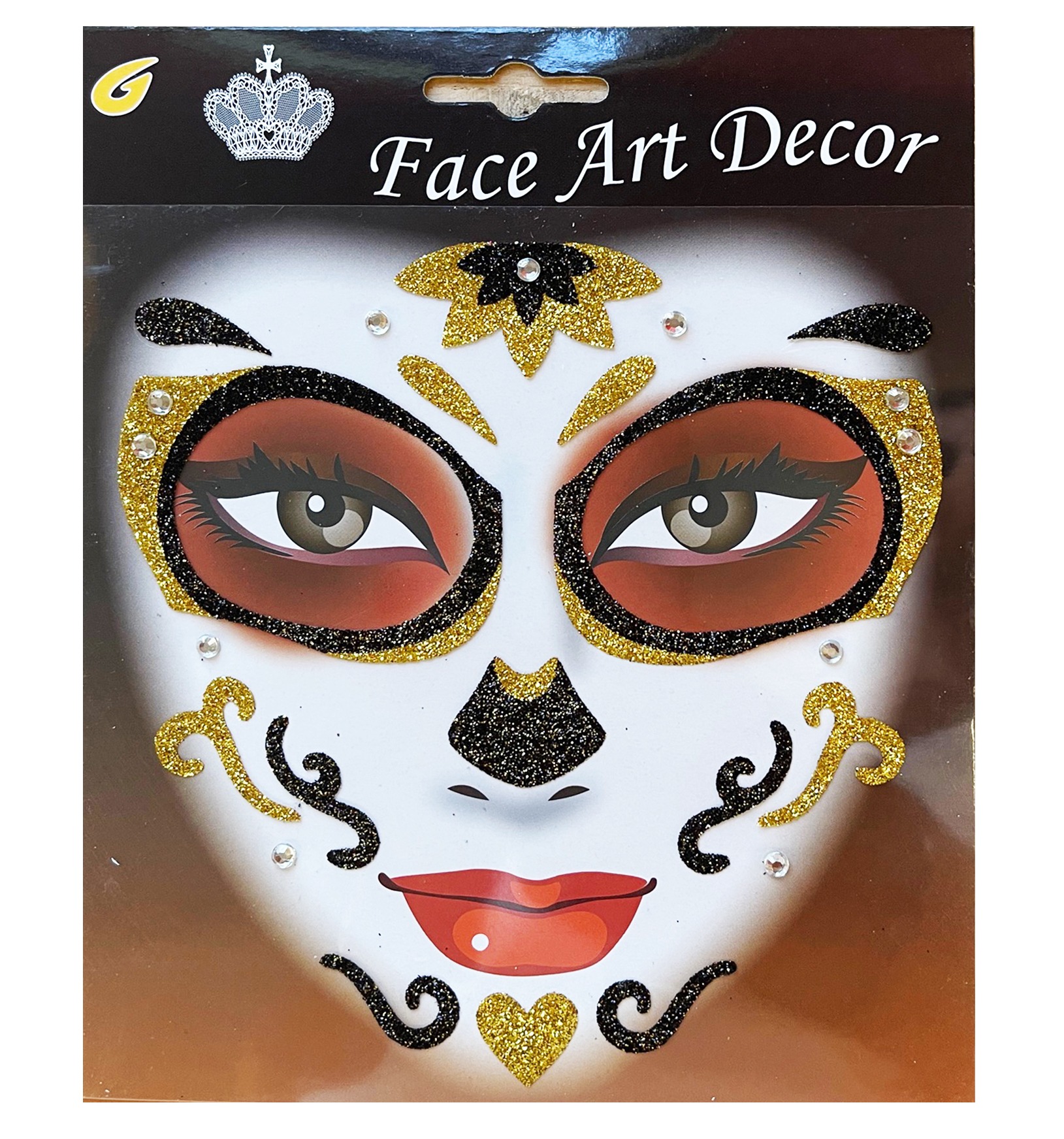 NAKLEJKI NA TWARZ / LOS MUERTOS / ZŁOTE