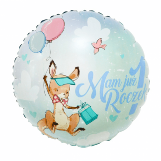 BALON FOLIOWY KOŁO KANGUREK 18”