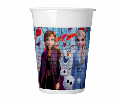 KUBECZKI PLASTIKOWE FROZEN 2 200ml 8szt