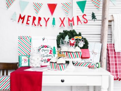 TOREBKI  NA PREZENTY M.CHRISTMAS KRAFT - obrazek 2