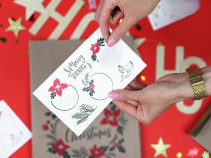 TOREBKI  NA PREZENTY M.CHRISTMAS KRAFT - obrazek 3
