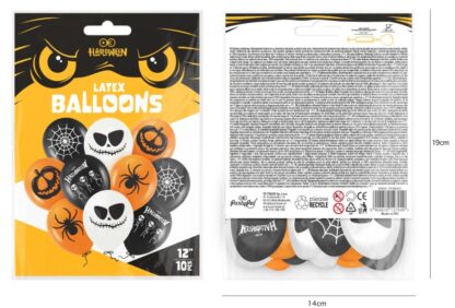 BALONY HALLOWEEN 10szt - obrazek 3