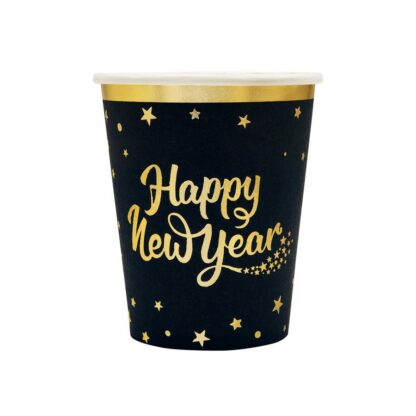 KUBECZKI CZARNE HNY 6szt PP