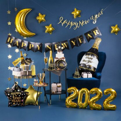 KUBECZKI CZARNE HNY 6szt PP - obrazek 3