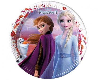TALERZYKI  FROZEN 23cm 8szt