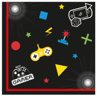 SERWETKI GAMING PARTY 20szt