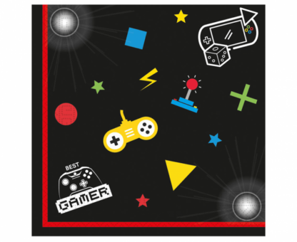 SERWETKI GAMING PARTY 20szt