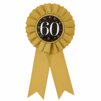 KOTYLION JUBILEUSZOWY / 60 URODZINY / ZŁOTY