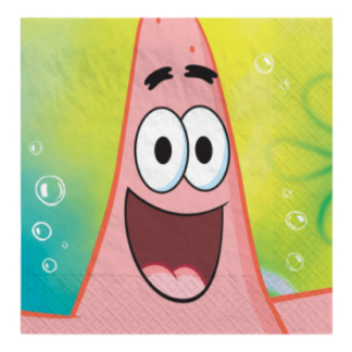 SERWETKI PAPIEROWE SPONGEBOB 16szt