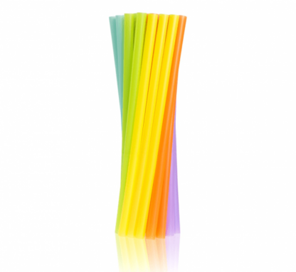 SŁOMKI JUMBO PASTEL MIX 250szt - obrazek 3